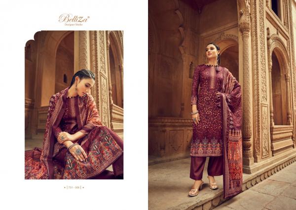 Belliza Nitara Fancy Designer Pashmina Dress Material Collection 